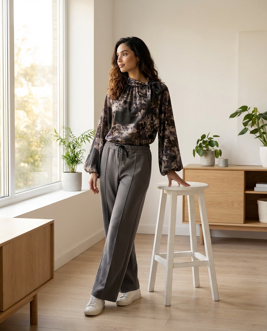 Charcoal Grey Italian Trousers